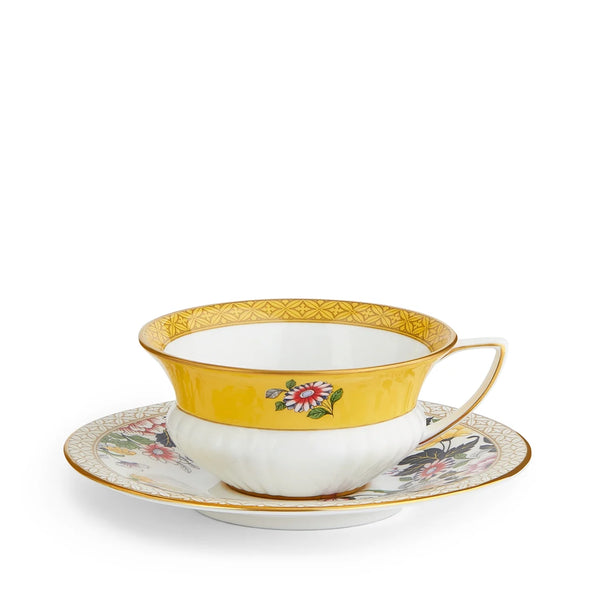 Wedgwood Wonderlust Primrose Teacup and Saucer