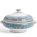 Wedgwood Florentine Turquoise Covered Vegetable Dish