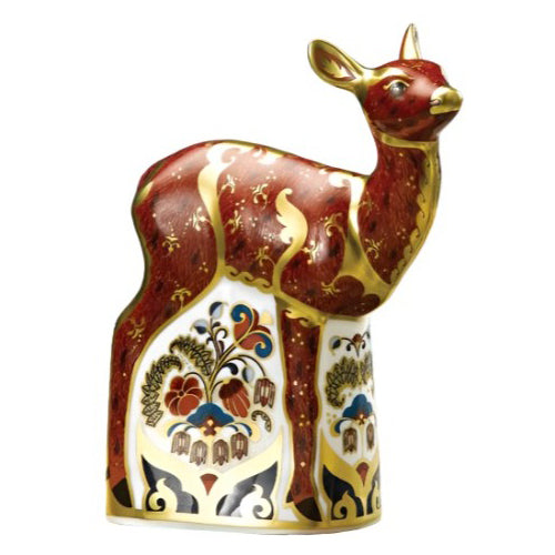 Royal Crown Derby Fawn Paperweight