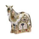 Royal Crown Derby Imari SGB Cob Horse Paperweight