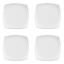 Royal Worcester Classic White Square Plate 20cm, Set of 4