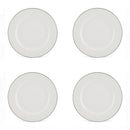 Royal Worcester Classic Platinum Plate 17cm, Set of 4