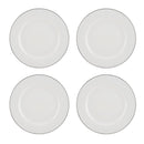 Royal Worcester Classic Platinum Round Plate 21cm, Set of 4