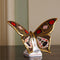 Royal Crown Derby Imari Solid Gold Band Butterfly Paperweight