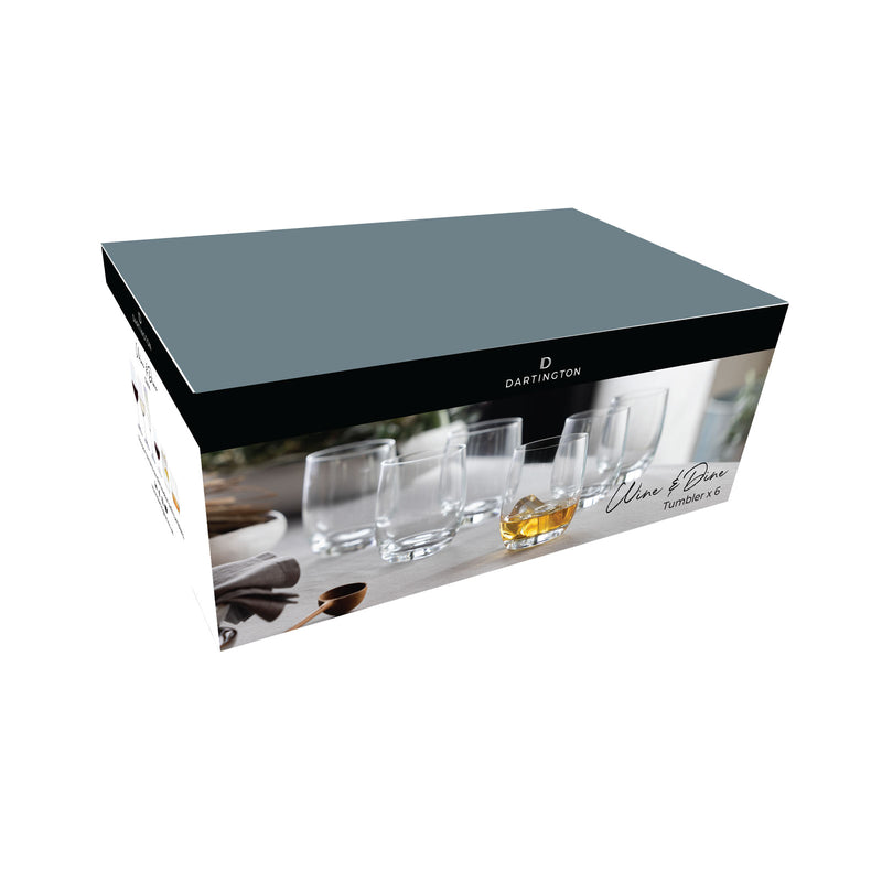 Dartington Wine & Dine Tumbler, Set of 6