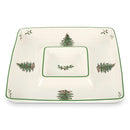 Spode Christmas Tree Chip and Dip All in One