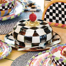 MacKenzie-Childs Courtly Check Enamel Butterhouse