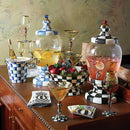 Mackenzie-Childs Royal Check Enamel Wine Cooler