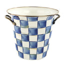 Mackenzie-Childs Royal Check Enamel Wine Cooler