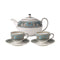 Wedgwood Florentine Turquoise Teaset (Teapot, Sugar & Cream)