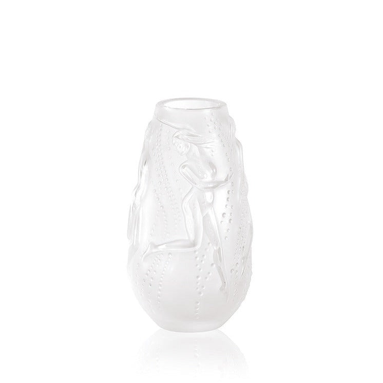 Lalique Nymphea Bud Vase in Clear
