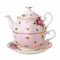 Royal Albert Modern Vintage New Country Roses Pink Tea For One