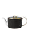 Wedgwood Gio Gold Accent Charcoal Teapot