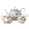 Royal Albert 100 Years of Royal Albert English Chintz 1940 3 Piece Set - Teapot, Sugar & Cream