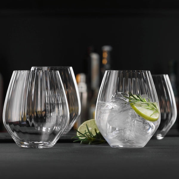 Spiegelau Gin Tonic Tumbler Glasses, Set of 4