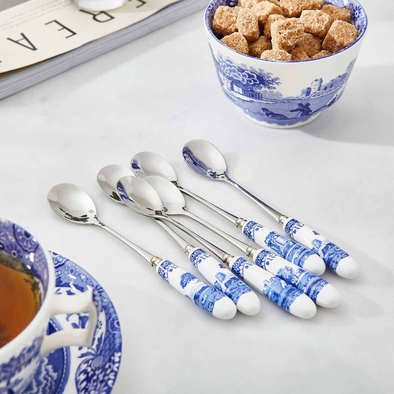 Spode Blue Italian Tea Spoons Set of – SinclairsCollectables