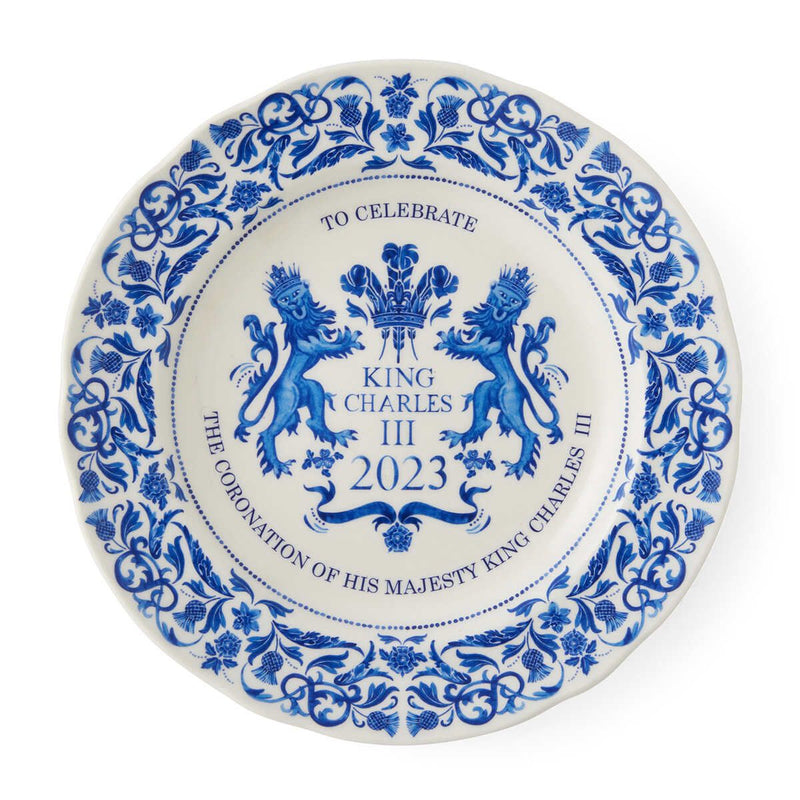 Spode King's Coronation Plate