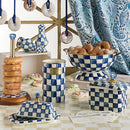 MacKenzie-Childs Royal Check Enamel Butter Box