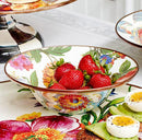 Mackenzie-Childs Flower Market Breakfast Bowl - White
