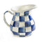 MacKenzie-Childs Royal Check Enamel Creamer