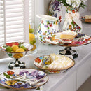 Mackenzie-Childs Flower Market Dinner Plate - White