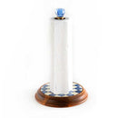 Mackenzie-Childs Royal Check Wood Paper Towel Holder