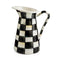 MacKenzie-Childs Courtly Check Enamel Practical Pitcher - Small