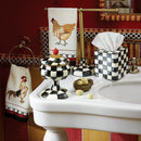 Mackenzie-Childs Courtly Check Enamel Curiosity Pot
