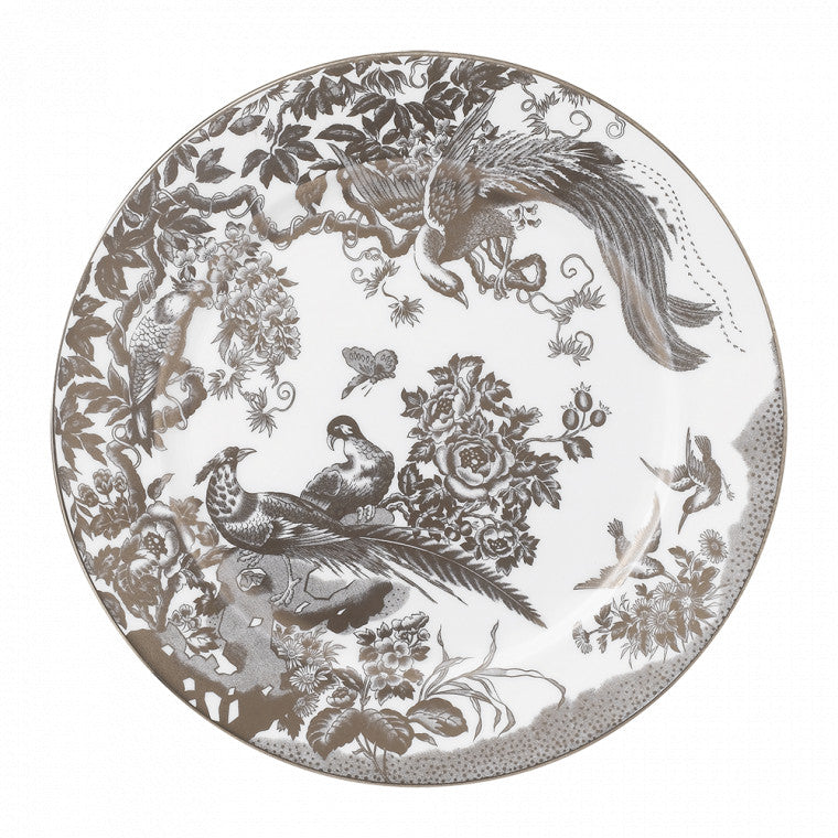 Royal Crown Derby Aves Platinum Plate (8.5in/21.65cm)