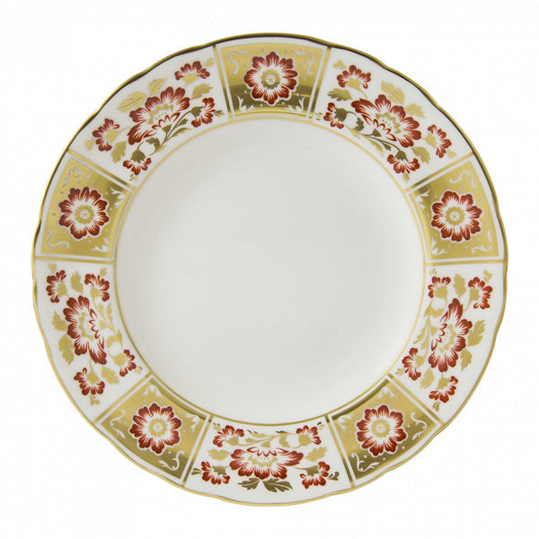 Royal Crown Derby - Derby Panel Red Plate (8.5in/21.65cm)