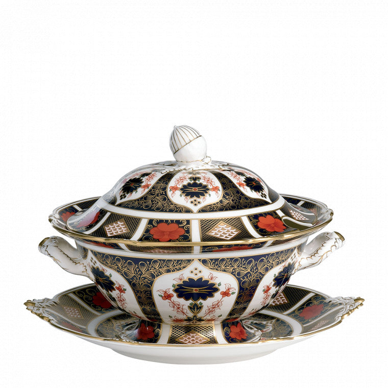 Royal Crown Derby Old Imari Soup Tureen & Cover