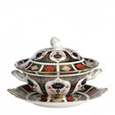 Royal Crown Derby Old Imari Soup Tureen Stand (13.75cm/35cm)