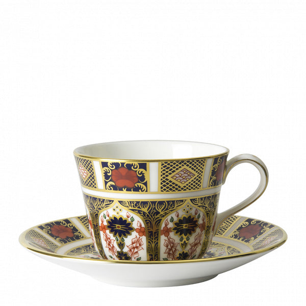Royal Crown Derby Old Imari Breakfast Cup & Saucer (Gift Boxed)
