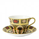 Royal Crown Derby Old Imari Solid Gold Band Breakfast Cup
