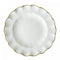 Royal Crown Derby Darley Abbey Pure Gold Fluted Dessert Plate