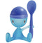 Alessi A di Cico Egg Cup with Salt Castor and Spoon - Blue