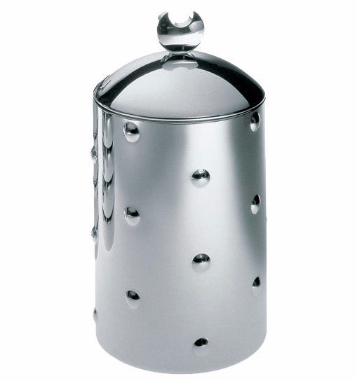Alessi Kalisto 1 Kitchen Box / Jar in 18/10 Stainless Steel
