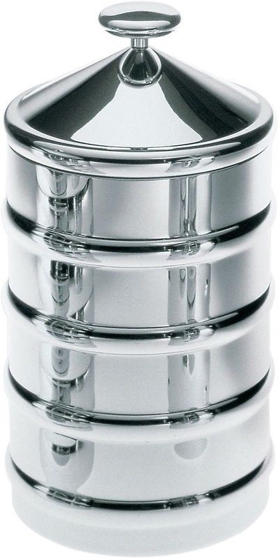 Alessi Kalisto 3 Kitchen Box / Jar in 18/10 Stainless Steel