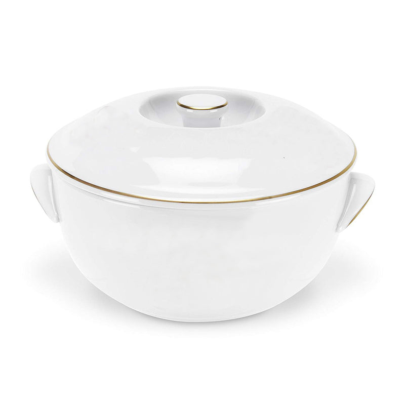 Royal Worcester Classic Gold Round Covered Deep Dish 1.1 ltr