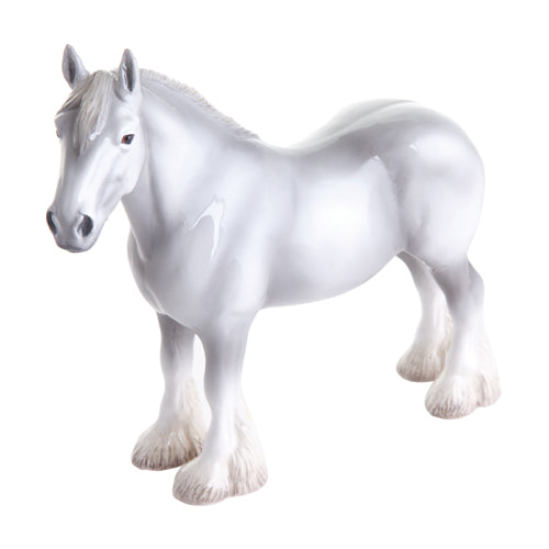 John Beswick Horses - Shire Horse (Grey) – SinclairsCollectables