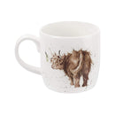 Royal Worcester Wrendale Designs Highland Cow Mug