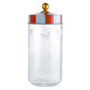 Alessi Circus Glass Storage Jar with Hermetic Lid 150cl
