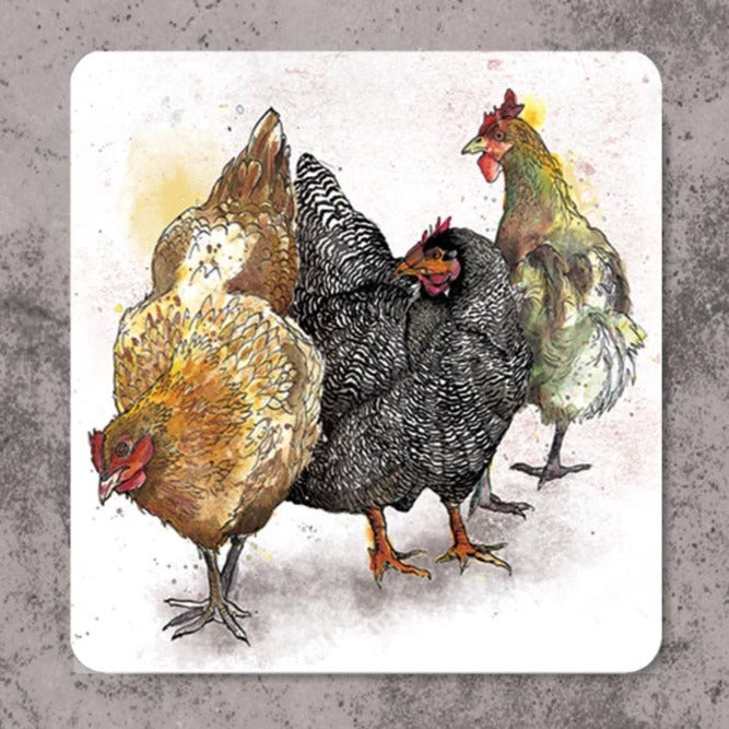 Dollyhotdogs Placemat - Hens