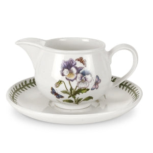 Portmeirion Botanic Garden Gravy Boat & Stand (Romantic)