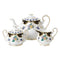 Royal Albert 100 Years of Royal Albert 1910 Duchess 3 Piece Set - Teapot, Sugar and Cream Set