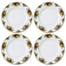 Royal Albert Old Country Roses Side Plate 27cm, Set of 4