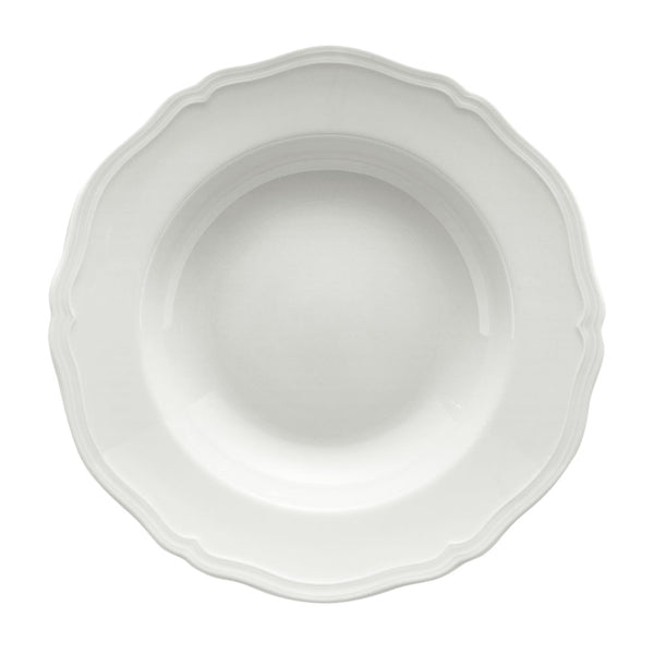 Richard Ginori Antico Doccia Bianco Soup Plate 20.5cm