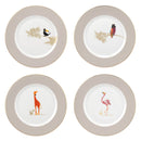 Portmeirion Sara Miller Piccadilly Cake Plate Set of 4