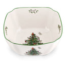 Spode Christmas Tree Large Square Bowl 10 Inch
