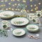 Spode Christmas Tree 12 Piece Set - 4 x 27cm Dinner Plates, 20cm Salad Plates, Mugs